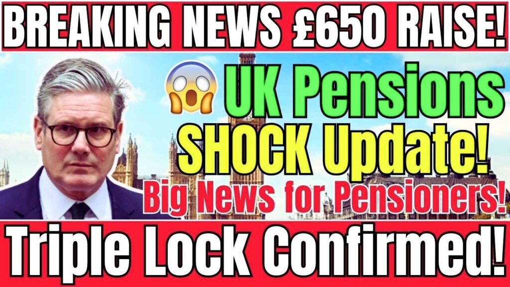 UK Pensioners to Receive £650 Boost Under Triple Lock